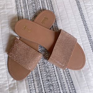 Sparkly sandals